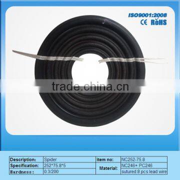Consumer electronic Car subwoofer speaker parts 10inch spider/damper sutured 8 pcs lead wire