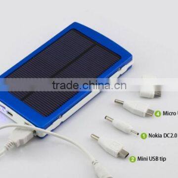 10000 mAh Solar Power bank External Battery Charger