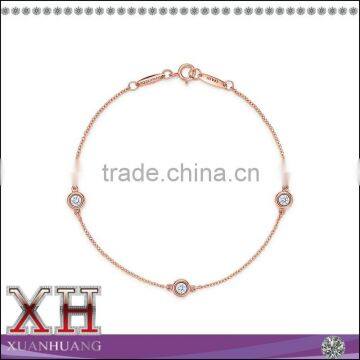 2016 Hot Wholesale Summer Diamonds New Design 925 Italian Bracelet