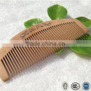 Logo Customized Hotel Wood Comb for SPA and Hotel Resort photo-2