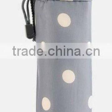 Polyester Polka Dot Printed portable portable Baby Bottle bag