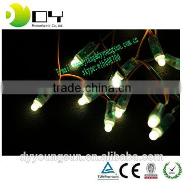 Factory Direct Selling Strawhat DC5v 9MM single color/RGB Pixel Led String L ight