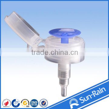 SGS ISO9001:2008 nail polish remover pump dispenser bottle nail pump