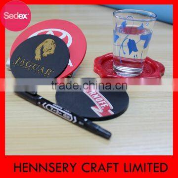 customized soft pvc coaster