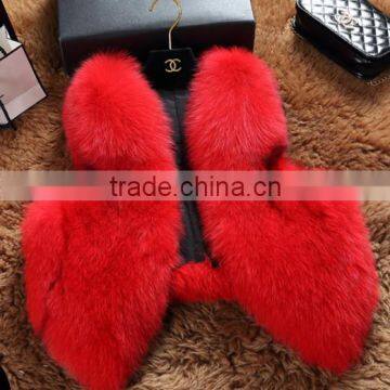 in-fashion ladies' fox fur vest