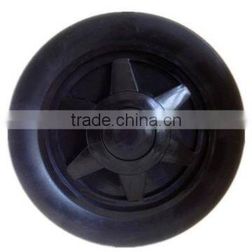 8/10 Inch Plastic Wheel for Garden Cart, Hand Truck, Trolley, Trash Bin photo-3