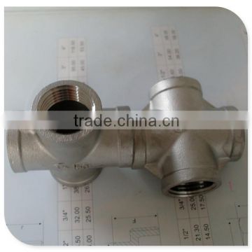 equal cross stainless steel fittings from Hebei