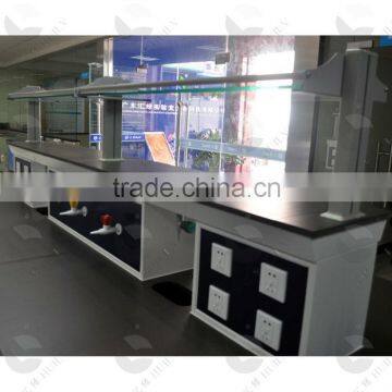 School Lab Phenolic Top 4 Student Octagon Island Table photo-5