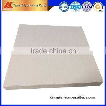 300*15mm wooden grain aluminum groove profile Heavy duty and many sizes groove aluminium tube profile