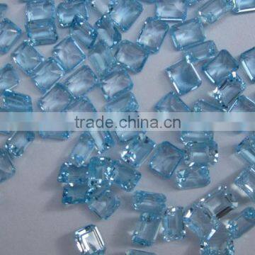 Sky blue topaz 10x8 Octagon shape AAA quality