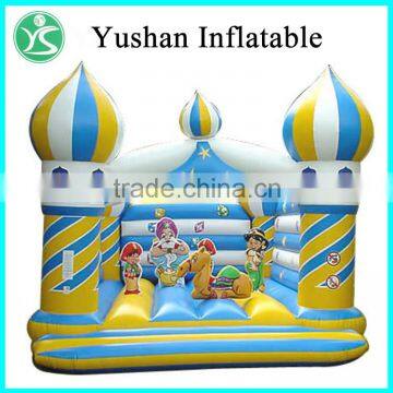 Top designed giant inflatable princess bouncy castle for kids