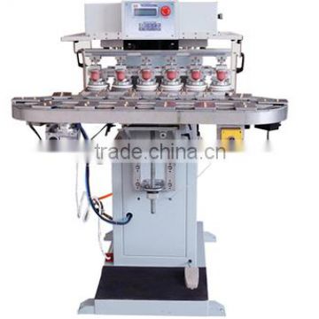 HK manual 4 color super primex pad printing machine price for plastic cover printing used