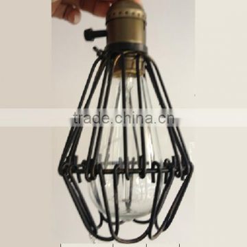 cage shape aluminum vintage pendants lamp