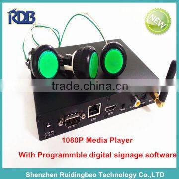 RDB 1080P Media Player With Programmble digital signage software DS009-123