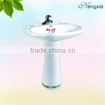 C002-1 22 inch household wash basin with ceramic material from China