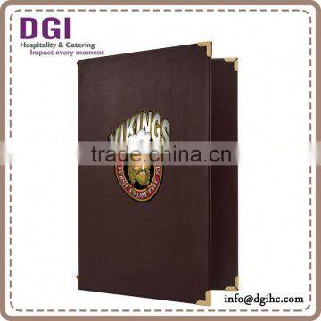 Triple Continuous Fold Out Led Light Holders/ Desktop Photo Album/ Cocktail Glasses Menu Design photo-2