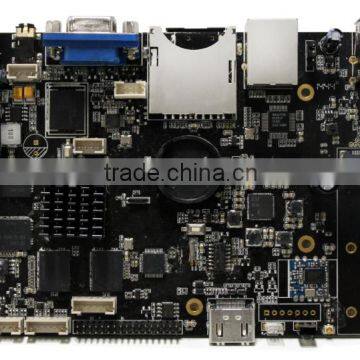 Network 1080p advertising digital signage media player box motherboard PCBA for POS terminal