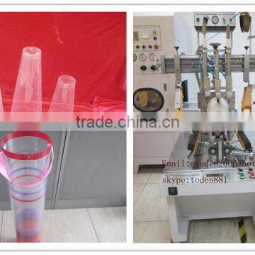 PP conical cylinder machine