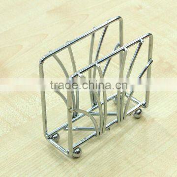 Metal Wire Simple Standing Napkin Holder/rack