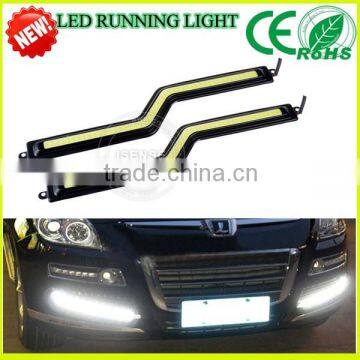 High power cob car led daytime running lamp fog driving daylight led drl fog light