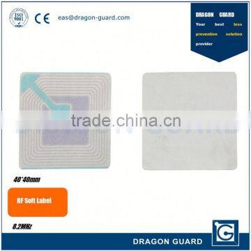 Anti-theft rf soft frozen label & Cothing store rf soft label & RF soft label