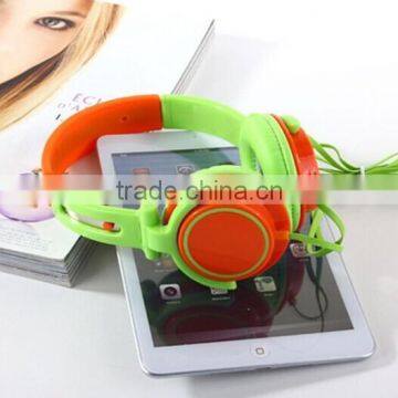 Colorful Promotion Headphone / Headsets for Iphone/mp3/ipad photo-3