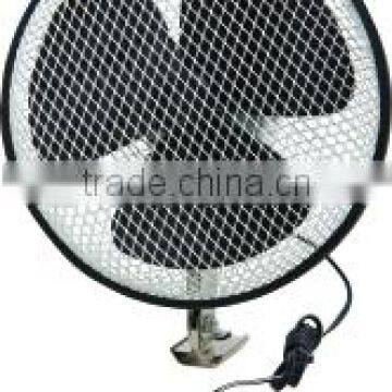 8 inch car fan with mesh guard