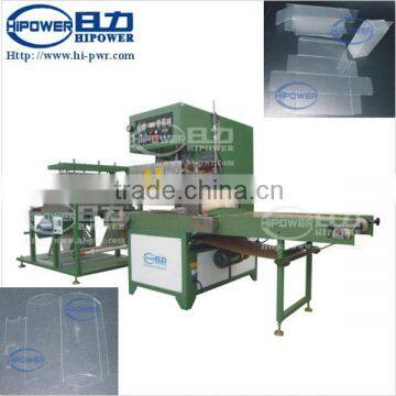 Cristal PVC soft crease box High Frequency making machine