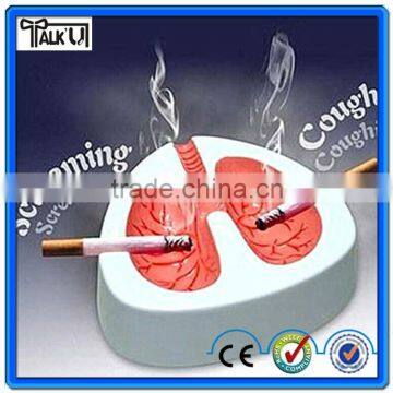 Hot sale Plastic Lung Ashtray/smoke absorbing ashtray/funny novelty ashtrays