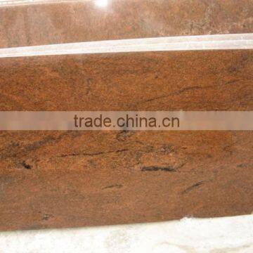 Red Multicolor Granite Slabs
