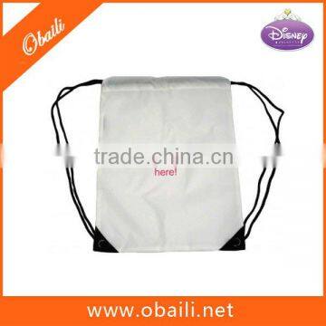 the most popular customized polyester drawstring bag,backpack bag