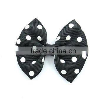 Wholesale black satin ribbon bow tie