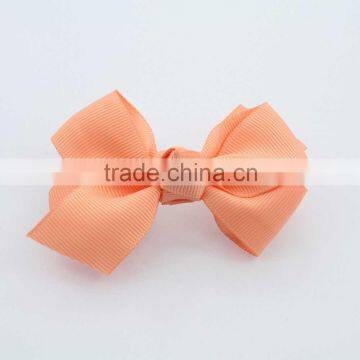 colorful grosgrain ribbon hair bows