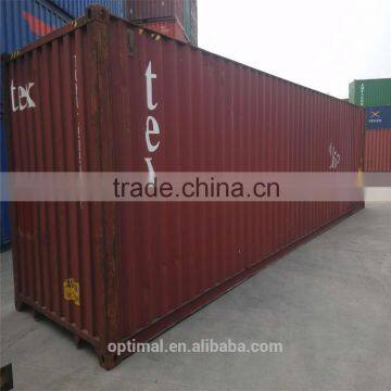 hot sale scrapped 40ft high cube container for transport