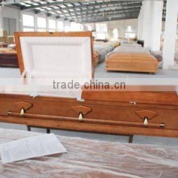 wood casket