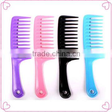 cheap and fashion plastic wide tooth hair comb                        
                                                Quality Choice