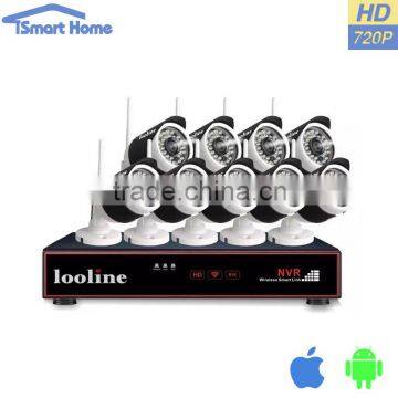 Looline Enhanced 9CH NVR Kit P2P 1 SATA Vedio Surveillance For Android