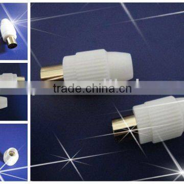 11004 CATV connector (golden)
