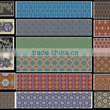 flower print polyester custom print cotton fabric wholesale