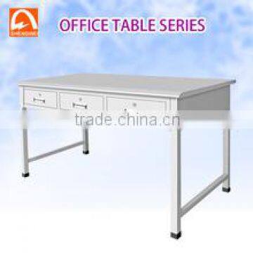 stainless steel office desk file cabinet work table