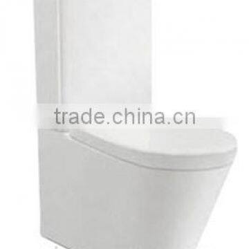 Bathroom Ceramic Dual-Flush Washdown Two-piece Water Mark Toilet