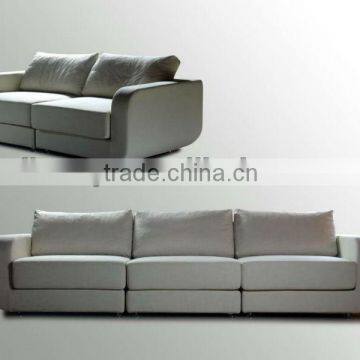 Fabric three seat sofa D-28 B(R)+D+B(L)