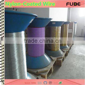 hot new products for 2016 notebook spiral single nylon coated wire