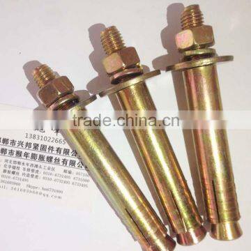 expansion anchor bolt with zinc plating