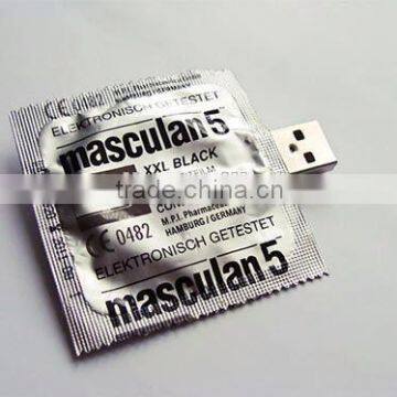 2014 new product wholesale condom usb flash drive free samples made in china