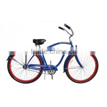 24" Beach Cruiser Chopper Bike / Cheap Single Speed Cruiser Bike (B-24002)