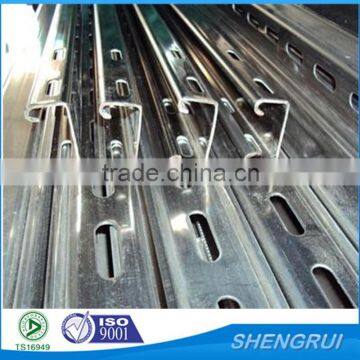 high quality Q195 Q235 Q345 metal C shaped profile