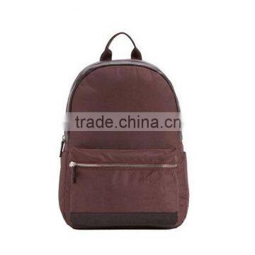 BK4026 China wholesale canvas and PU blank women backpack