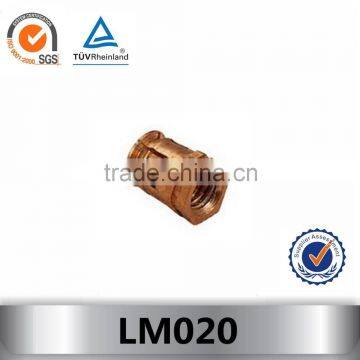 M6 brass connector fitting LM020