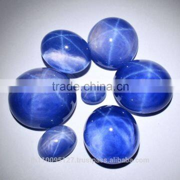 117.15 Ct Blue Star Sapphire 6 Rays Lab Created Stone